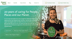 Desktop Screenshot of green-tourism.com